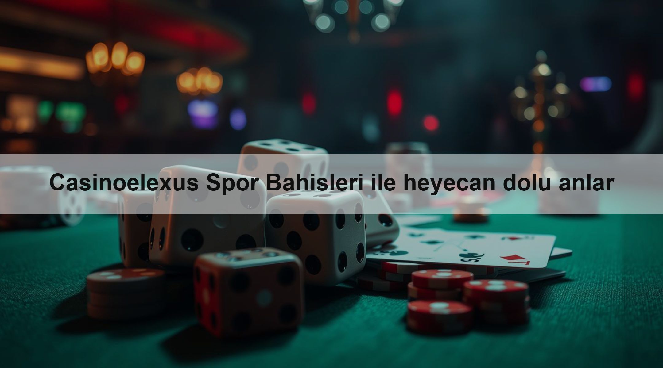 Casinoelexus Spor Bahisleri ile heyecan dolu anlar