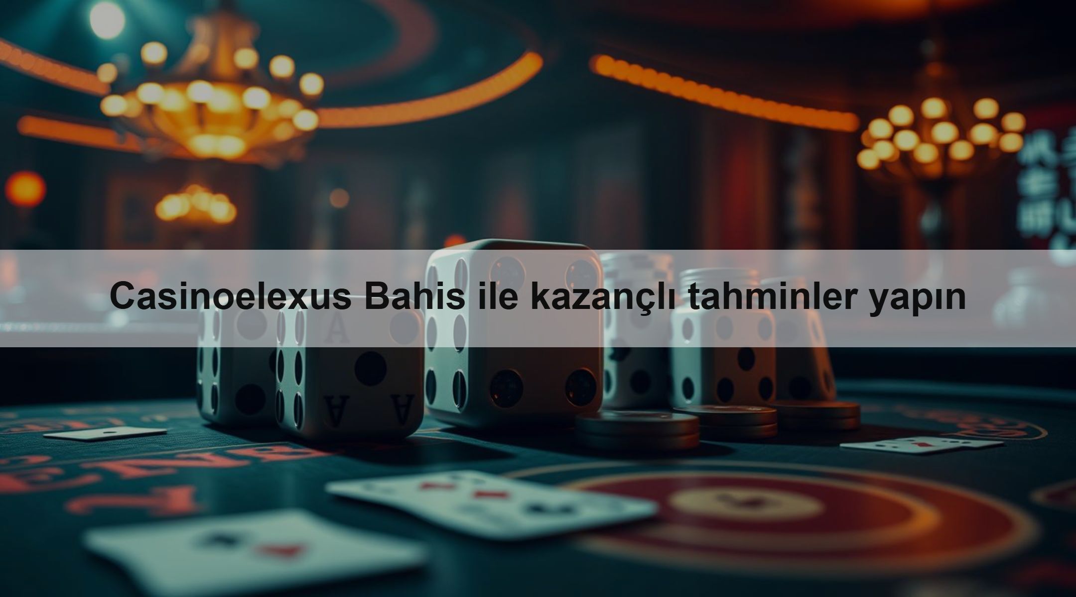 Casinoelexus Bahis ile kazançlı tahminler yapın