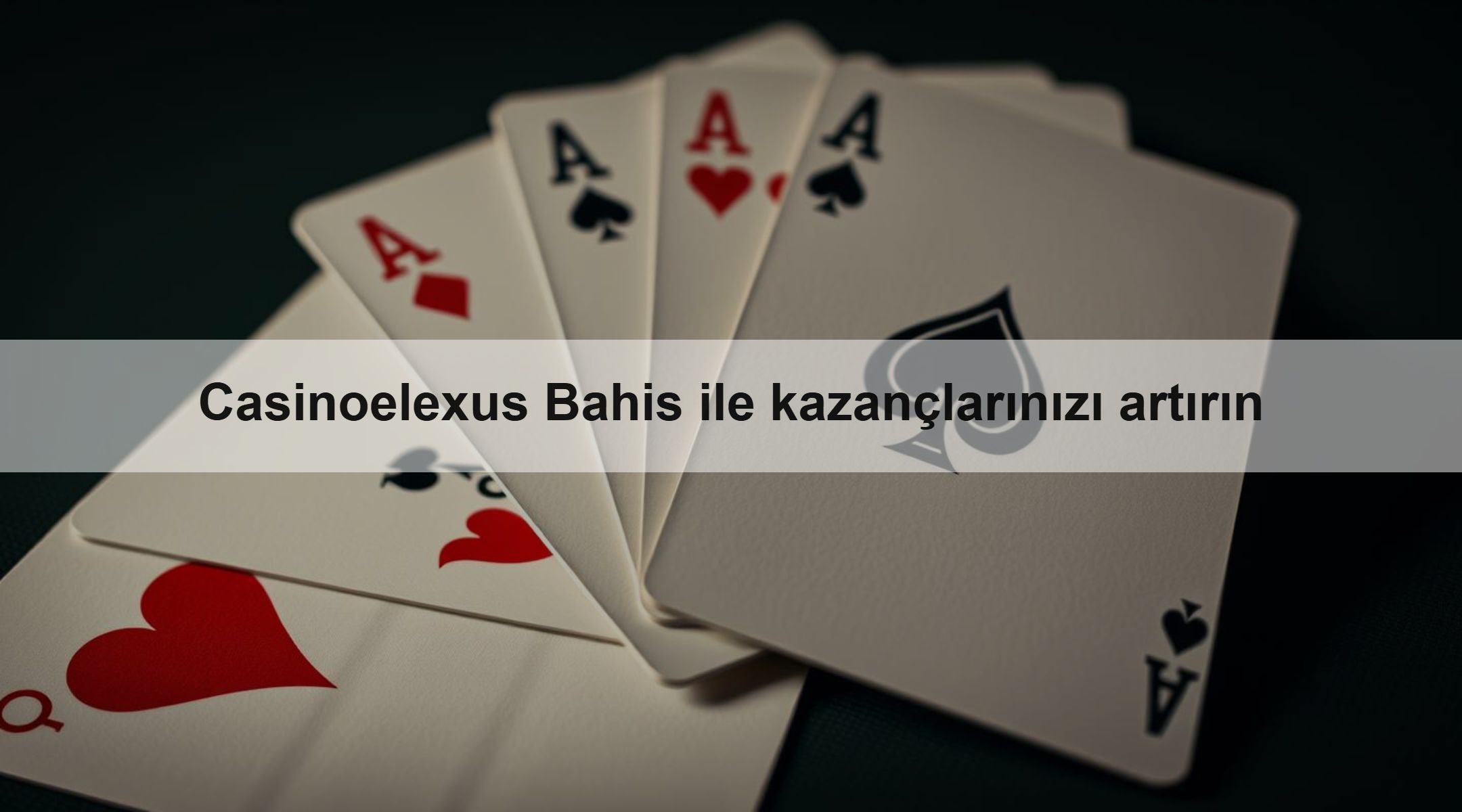 Casinoelexus Bahis ile kazançlarınızı artırın