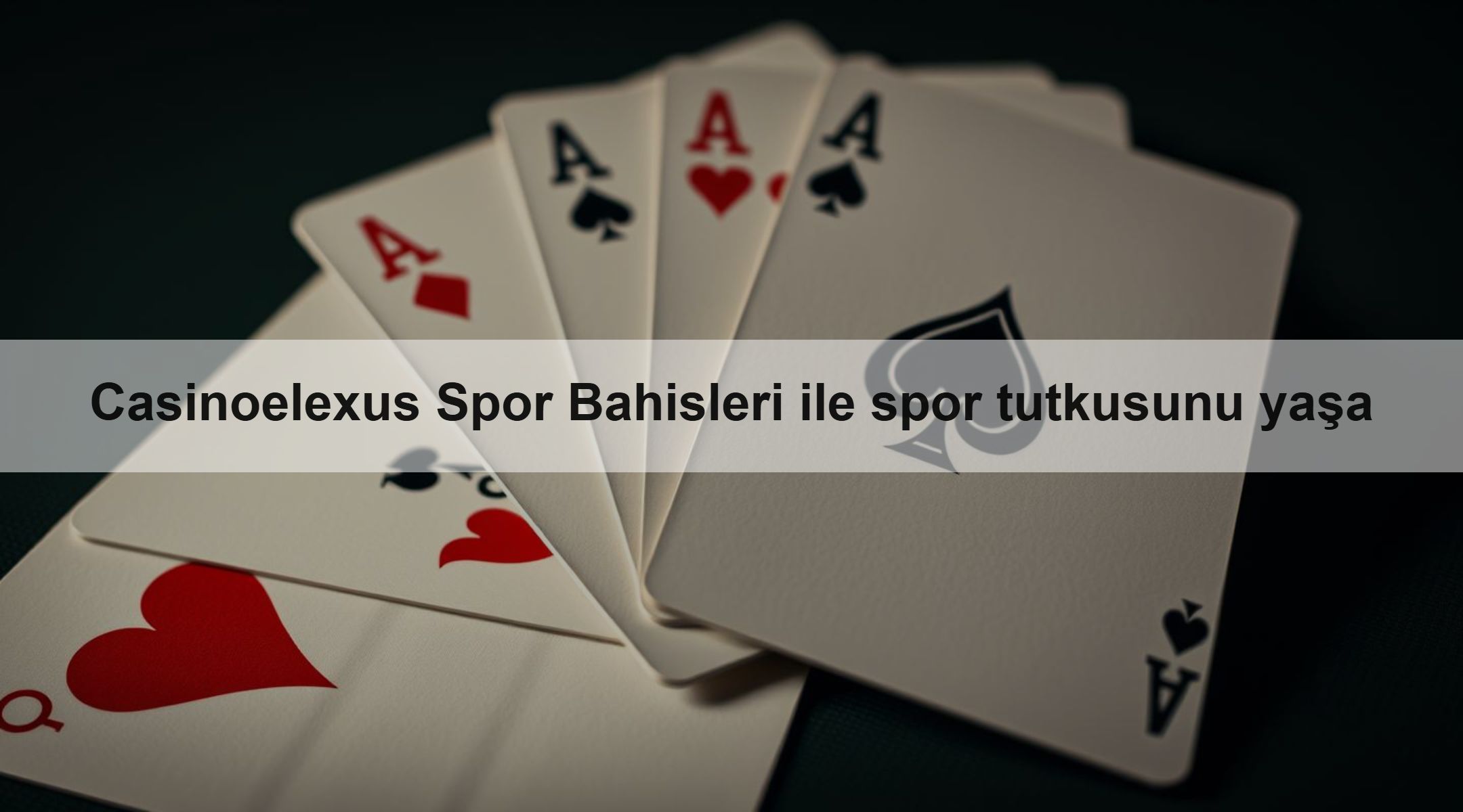 Casinoelexus Spor Bahisleri ile spor tutkusunu yaşa